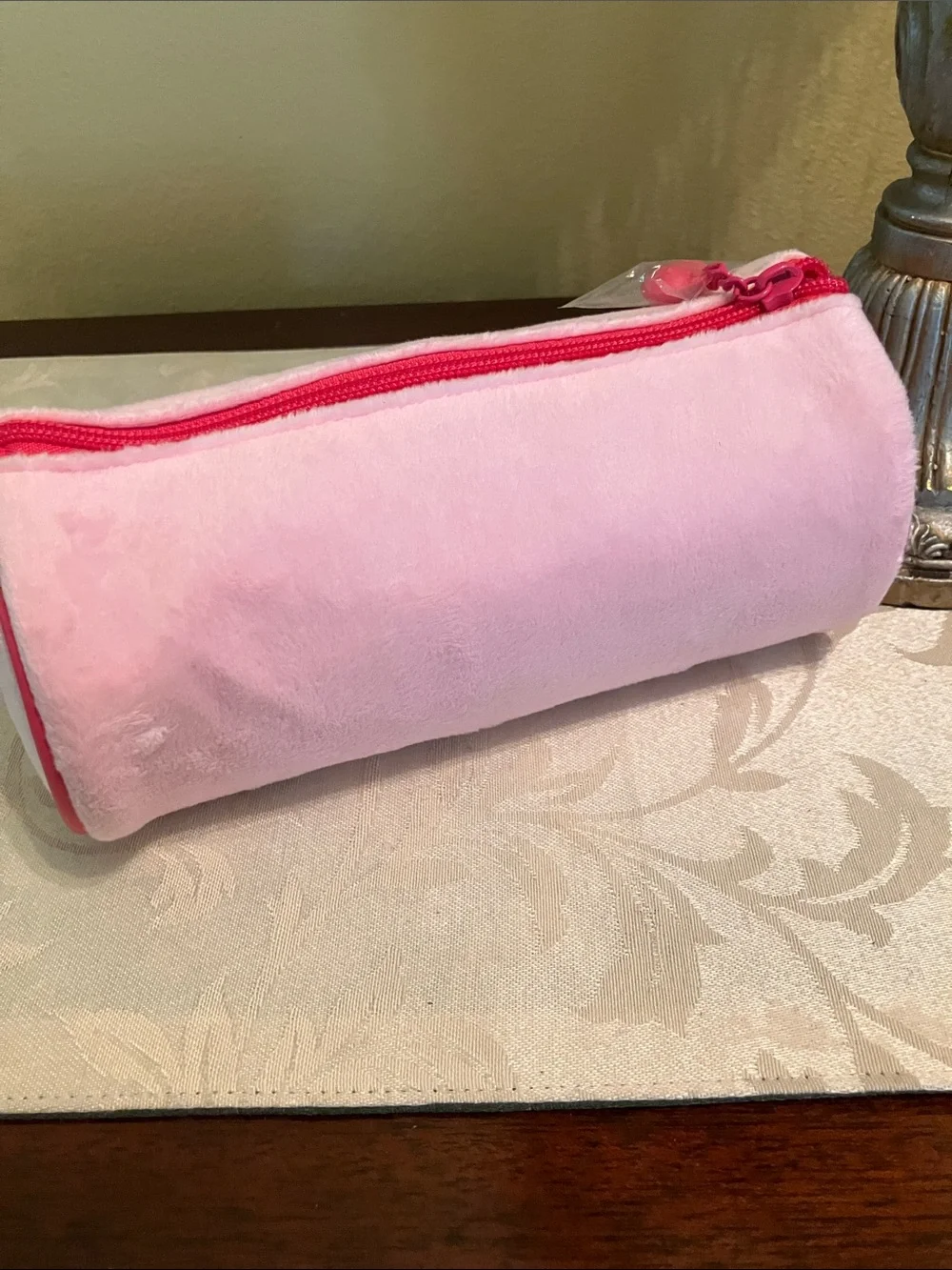 🎀Juicy Couture velour bling barrel bag cosmetics bag makeup case NWT